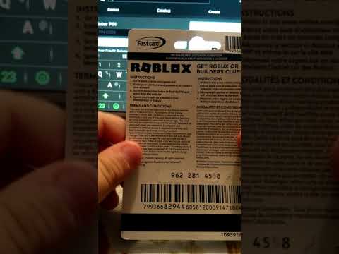 How To Scan Roblox Bar Code For Gift Card 07 2021 - roblox gift card pin scratched off