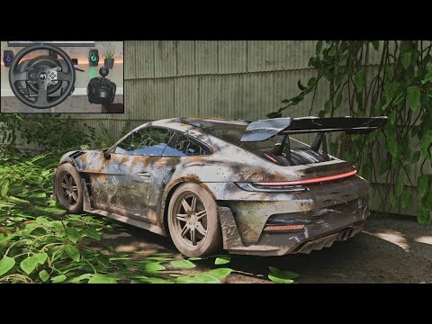 Rebuilding 2023 Porsche 911 GT3 RS - Forza Horizon 5 | Steering Wheel Gameplay