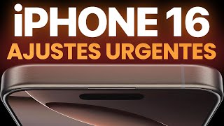 ⚠️ OJO iPhone 16! CAMBIA ESTO ANTES de que sea DEMASIADO TARDE! Debería saberlo TODO EL MUNDO...