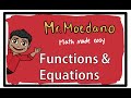 Understanding Functions and Solving Equations