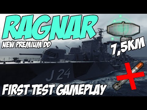 Видео обзор эсминца ragnar world of warships 2021