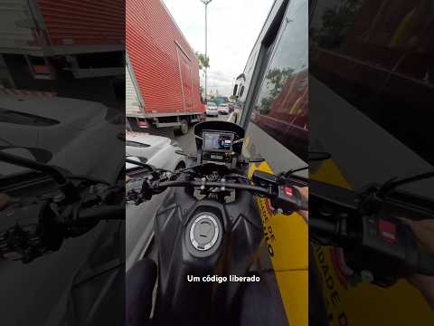 Um código para não ficar travado #motorcycle