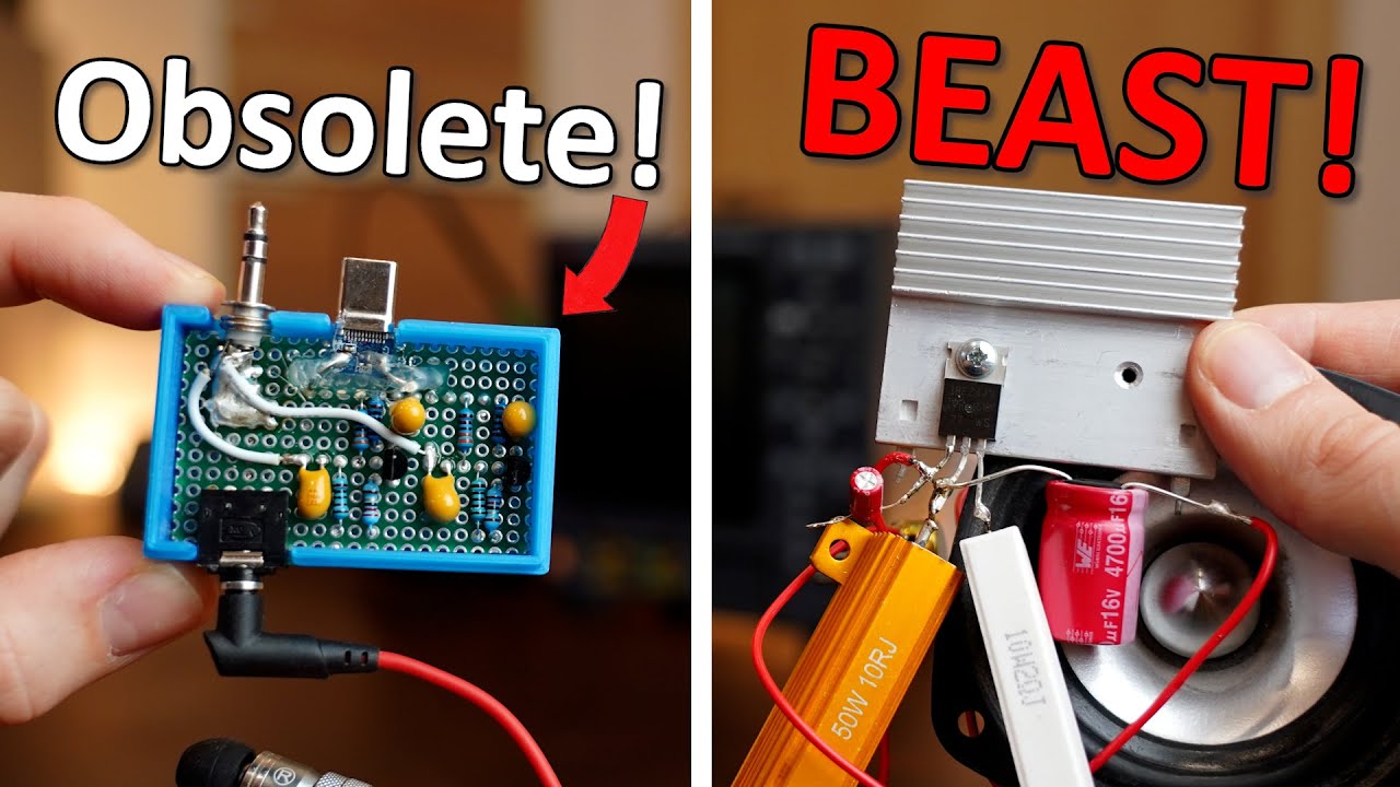 The World's Simplest Audio Amp just got BETTER! (MOSFET Amp) EB#61