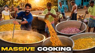 MASSIVE COOKING for 3000 People 🔥 Melathidiyur - Tirunelveli | DAN JR VLOGS