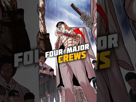 The four major crews were not the ones gun wanted | ryukin senpai #manhwa #shorts