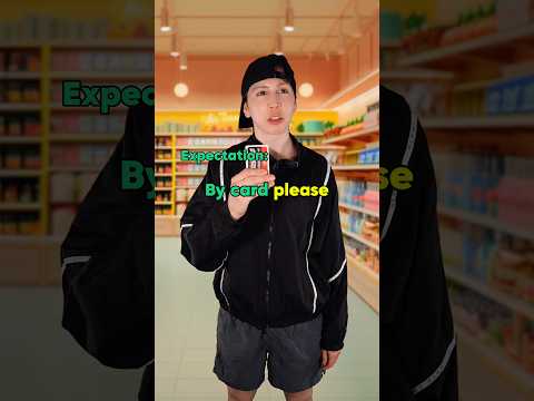 Grocery shopping in my second language 😅 ❤️