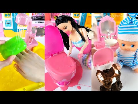 Compilation Satisfying with Unboxing & Review Miniature Kitchen Set part 72  #asmrtoys