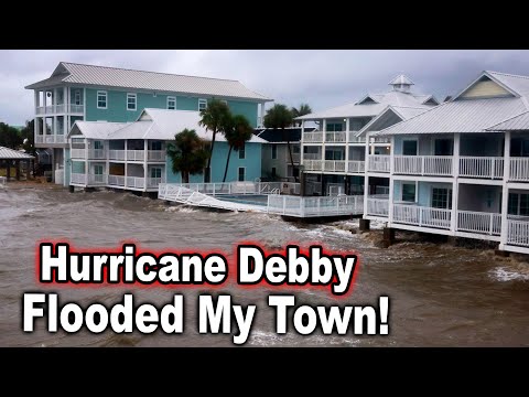 Hurricane Debby Flooded My Town!! (Full Hurricane & Aftermath Vlog)