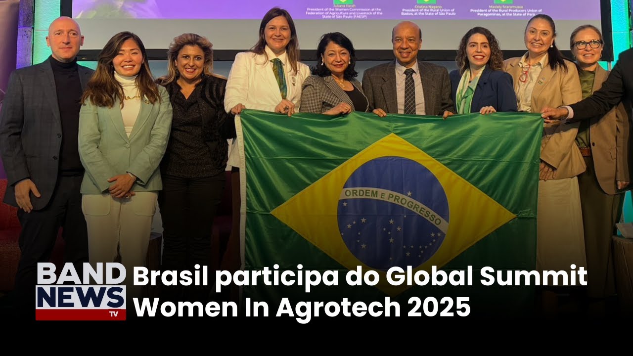 Delegação Brasileira está na Bélgica para evento agro | BandNews TV