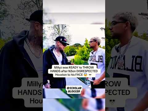 Millyz Was Ready To Throw Hands With N3on After He Disrespected Houston 😱 #shorts #viral #funny