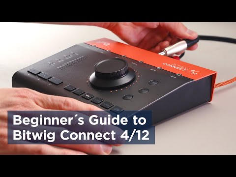 Getting Started With Bitwig Connect 4/12