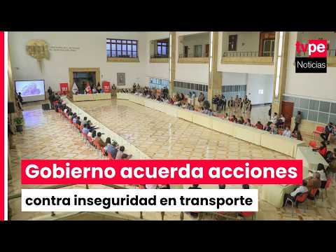 Presidenta Fujimori acuerda con transportistas acciones contra la ...