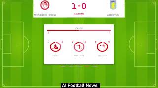 🔴LIVE-Olympiakos Piraeus vs Aston Villa Live Stream UEFA Europa Conference League Football LIVE SCOR