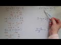 Solving Linear Equations Steps