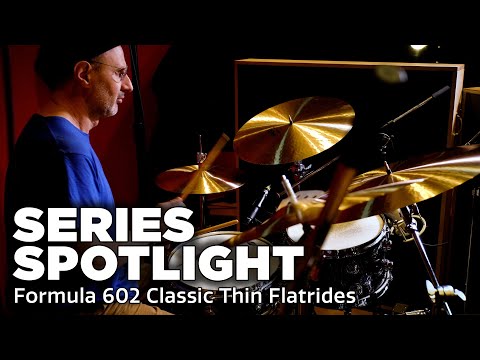 PAISTE CYMBALS - Series Spotlight - Formula 602 Classic Thin Flatrides