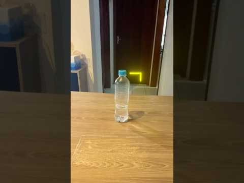 como fazer a garrafa sempre cair de pé