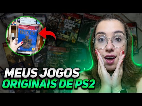 TODOS OS MEUS JOGOS ORIGINAIS DE PS2!