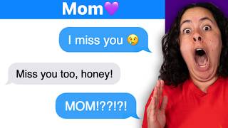 TEXTING MY DEAD MOM!