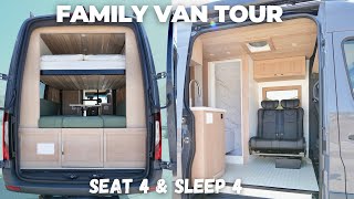 The BEST Camper Van Layout for Families