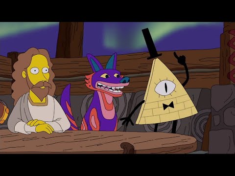 The Simpsons - Bill Cipher Cameo