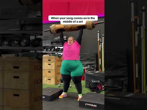 It doesn’t matter how heavy the lift, I can’t resist the groove #gymlife
