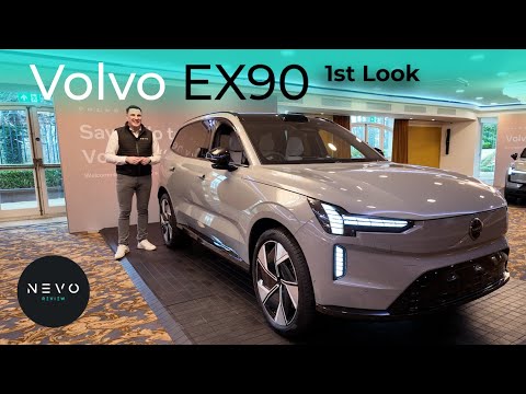 Volvo EX90 - 1st Look at this Luxury All-Electric 7 Seater