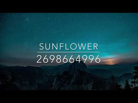 sunflower roblox id