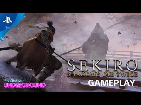 Sekiro: Shadows Die Twice Gameplay Walkthrough and Corrupted Monk Boss Battle | PS Underground