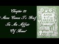 Anne of Green Gables: Key Events