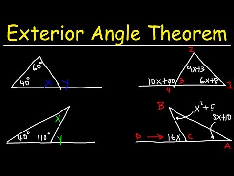 29+ Exterior And Remote Interior Angles Of A Triangle Calculator Pictures