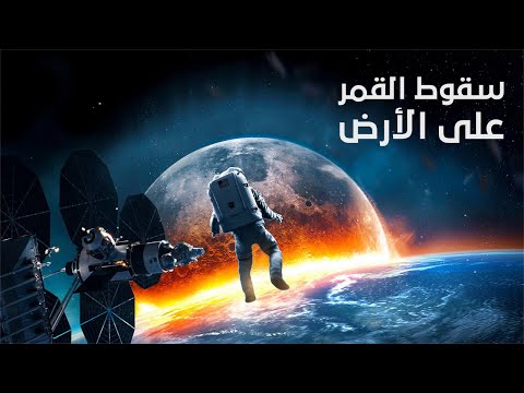 ماذا سيحدث لو سقط القمر على الأرض !! سيناريوهات كارثية لا تُصدق