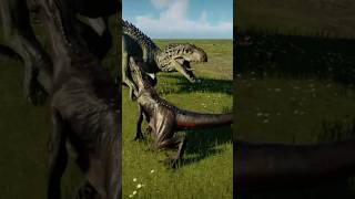 Indominus-Rex bullies Indoraptor | Jurassic World Evolution 2