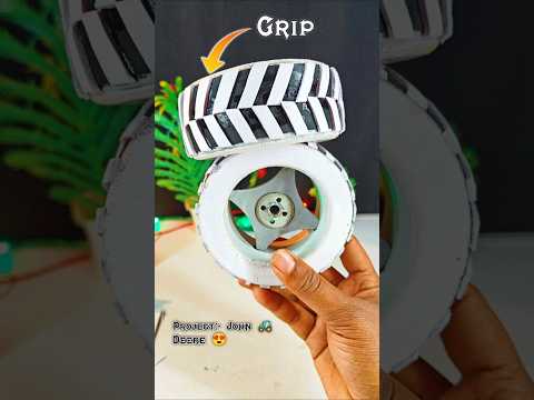 Finally Tyres Me Grip Lag Diya 🥰 #shorts #johnderre #project #creatidoashishshorts