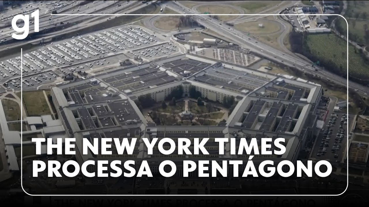 Jornal Hoje The New York Times processa o Pentágono por restringir trabalho da imprensa