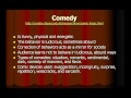 Tragicomedy and Melodrama Concepts