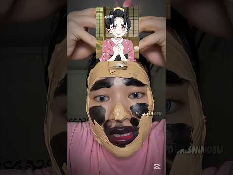 power of makeup/cosplay ☠️🥶🔥#demonslayer #kimetsunoyaiba #shorts #foryou #fyp #fy #kny #viral #fyp
