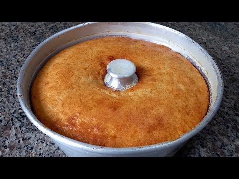 BOLO DE BANANA SIMPLES E FOFINHO - FÁCIL E RÁPIDO DE FAZER