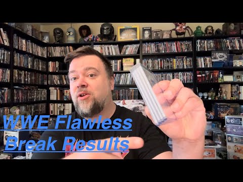 WWE Flawless Break Results 4Autos! @WWE @panini