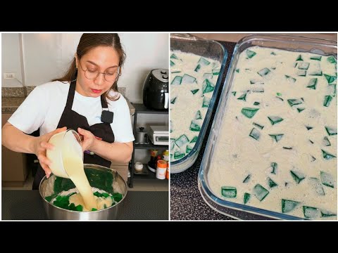 Buko pandan using buko jelly