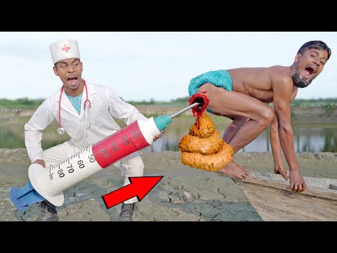 New Year Funniest Fun Comedy Video 2024 Amazing Totally Funny 2024 Trending Injection Wala Comedy