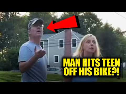 WATCH: Male-Karen Confronted for Hitting Teen Off His Bike, Allegedly