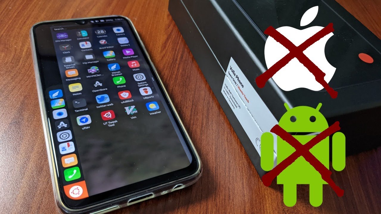 Volla Phone - Using Linux Phone instead of Android or Apple - Chris Titus Tech
