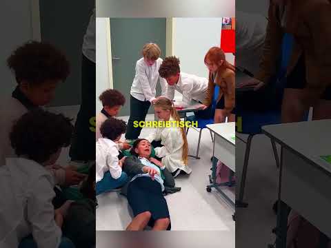 Die Schüler haben ihrer kranken Lehrerin geholfen!