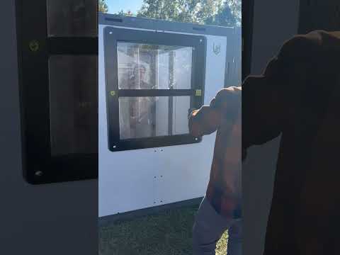 Portable and re-configurable sim shoot house.   Unhinged!    Partnering with Forcible Entry Inc