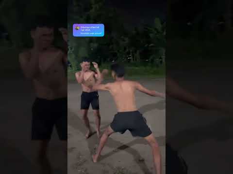 Berawal Tantang di Medsos berakhir minta ampun #boxing #muaythai #pencaksilat