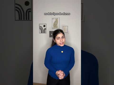 OS DOIS TIPOS DE ALUNOS - bárbara coura #shorts