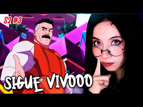 SIGUES VIVO DESGRACIADO! Reacción INVINCIBLE Temporada 2 Episodio 3 - Holisofi