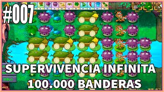 "Supervivencia Infinito Piscina" 1 000 Banderas - Parte #007 - Gameplay - Español - No Comentado