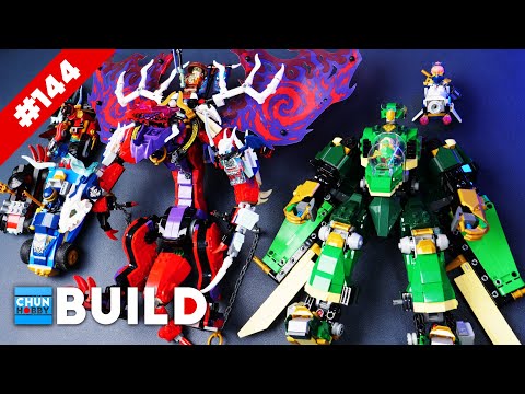 LEGO Speed Build! NINJAGO Lloyd's Jet Mech & Thunderfang! | LEGO NINJAGO Dragons Rising | Beat Build
