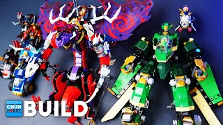 LEGO Speed Build! NINJAGO Lloyd's Jet Mech & Thunderfang! | LEGO NINJAGO Dragons Rising | Beat Build